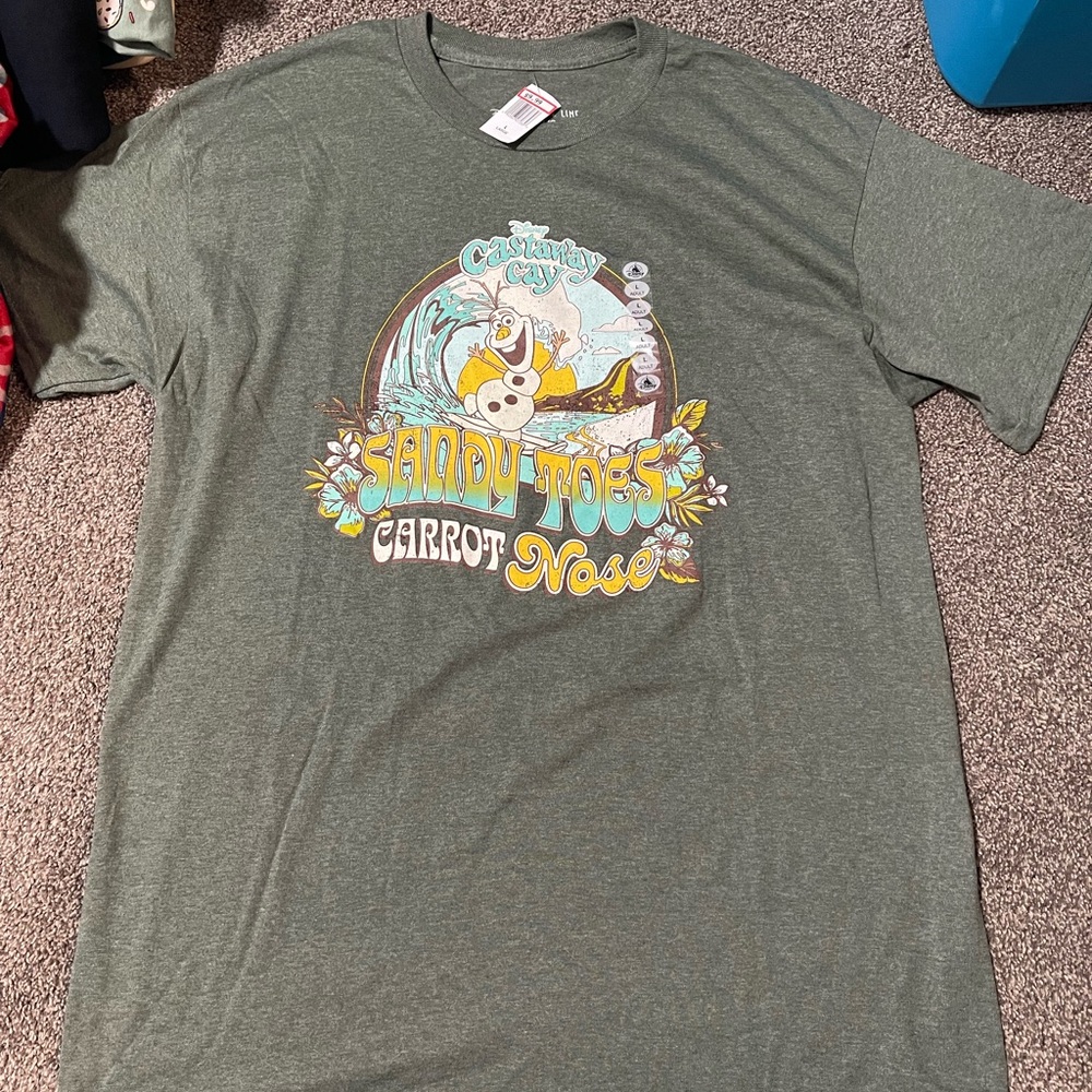 Disney Cruise Line Olaf Castaway Cay Tee